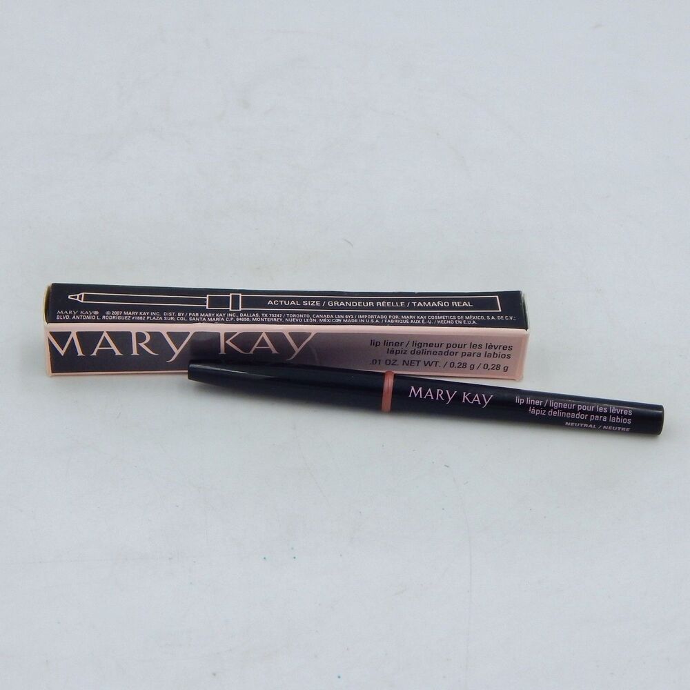 Mary Kay Lip Liner Neutral 014723 .01 oz Pencil Twist Retractable Disc NOS